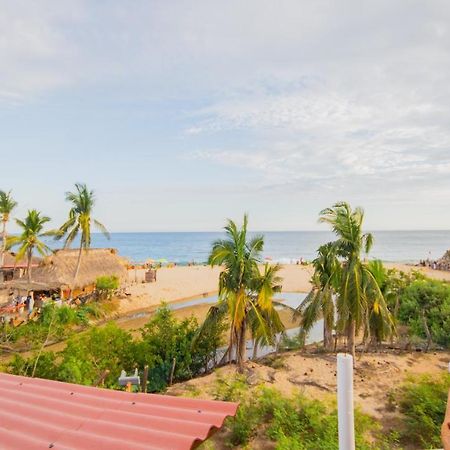 La Playa Hostel Mazunte Esterno foto