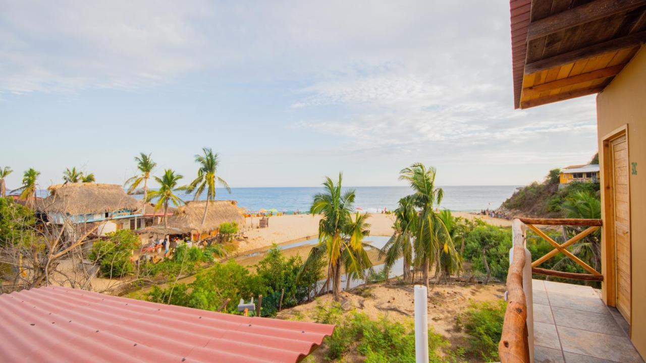 La Playa Hostel Mazunte Esterno foto